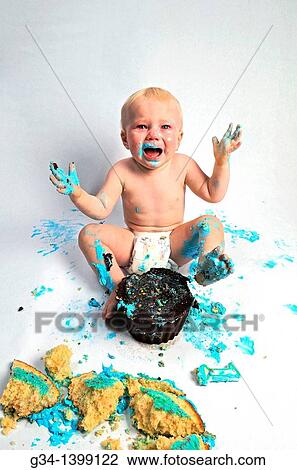 Boy and Cake5 View Large Photo Image Stock Image - Boy and Cake5. Fotosearch