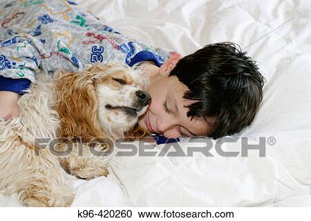 boy and his dog View Large Photo Image Stock Image - boy and his dog. Fotosearch