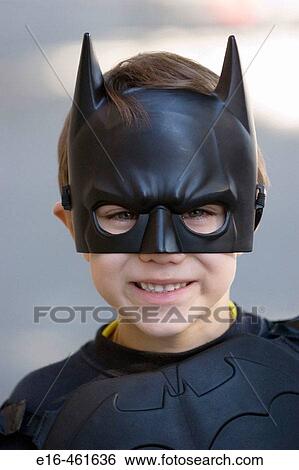 Boy in Batman costume View Large Photo Image Stock Photograph - Boy in Batman costume. Fotosearch