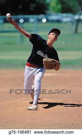 Boy playing baseball View Large Photo Image Stock Image - Boy playing baseball. Fotosearch
