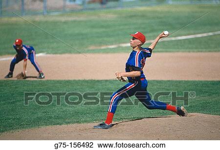 Boy playing Baseball View Large Photo Image Stock Image - Boy playing Baseball. Fotosearch
