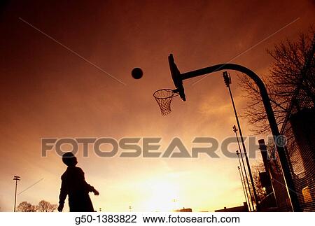 Boy Playing Basketball View Large Photo Image Stock Image - Boy Playing Basketball. Fotosearch