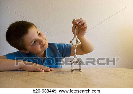 Stock Photography - Boy playing. Fotosearch