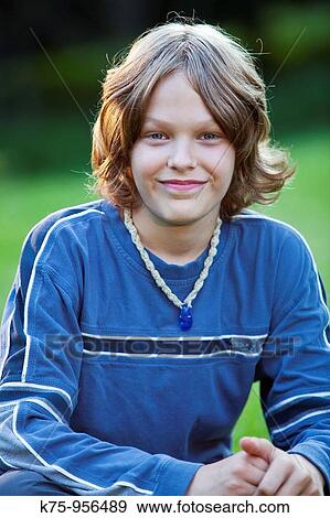 Stock Photo - boy portrait. Fotosearch