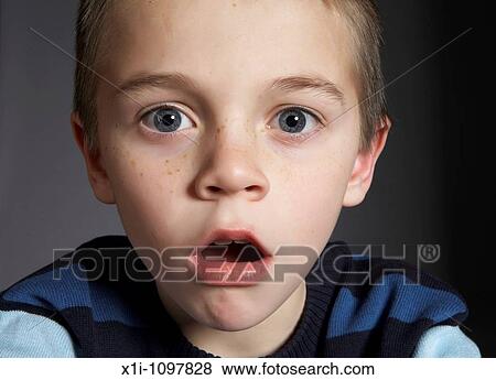 Boy, surprised View Large Photo Image Stock Photo - Boy, surprised. Fotosearch