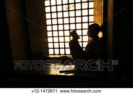 Boy Worshiping at mosque of Al-azhar View Large Photo Image Stock Image - Boy Worshiping at mosque of Al-azhar. Fotosearch