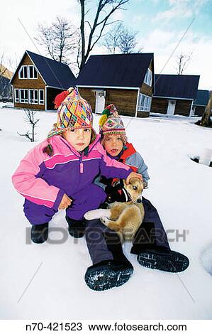 Boys with puppy View Large Photo Image Stock Image - Boys with puppy. Fotosearch