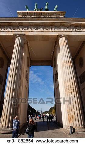 Brandenburg Gate, Brandenburger Tor, Pariser Platz, Berlin, Germany, Europe. View Large Photo Image Picture - Brandenburg Gate, Brandenburger Tor, Pariser Platz, Berlin, Germany, Europe.. Fotosearch
