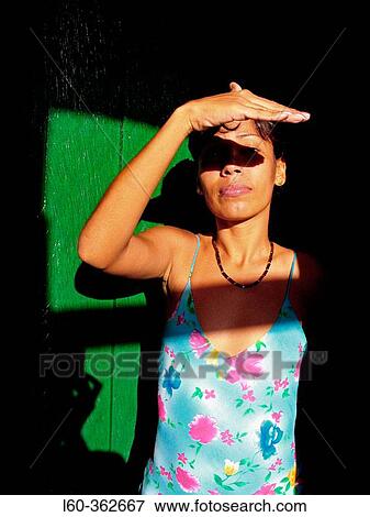 Stock Photo - Brazilian woman. Brazil. Fotosearch