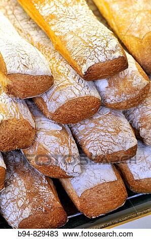 Bread. Barcelona, Catalonia, Spain View Large Photo Image Stock Image - Bread. Barcelona, Catalonia, Spain. Fotosearch