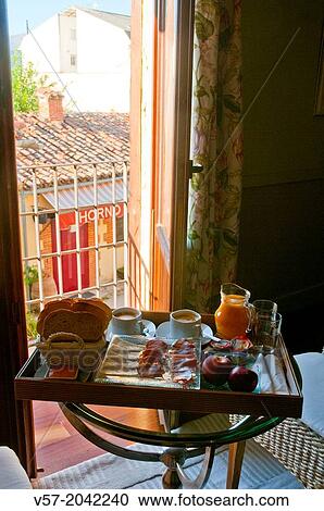 Breakfast in a rural hotel. Rascafria, Madrid province, Spain. View Large Photo Image Stock Image - Breakfast in a rural hotel. Rascafria, Madrid province, Spain.. Fotosearch