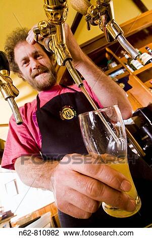 brewer who pin a beer View Large Photo Image Stock Image - brewer who pin a beer. Fotosearch