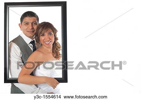 Bride and Groom Newlyweds View Large Photo Image Picture - Bride and Groom Newlyweds. Fotosearch