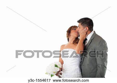 Bride and Groom Newlyweds View Large Photo Image Stock Photo - Bride and Groom Newlyweds. Fotosearch