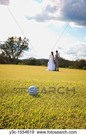 Stock Photo - Bride and Groom Newlyweds. Fotosearch