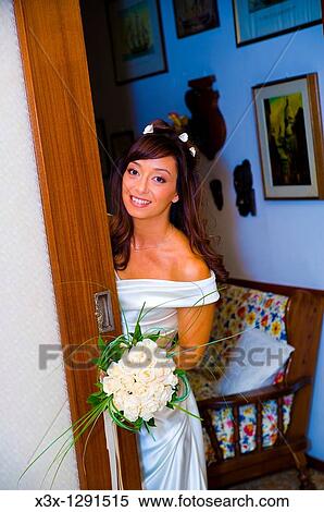 Bride getting ready for the wedding View Large Photo Image Stock Photography - Bride getting ready for the wedding. Fotosearch