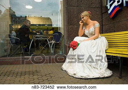 Bride sculpture, Moscow, Russian Federation View Large Photo Image Stock Image - Bride sculpture, Moscow, Russian Federation. Fotosearch