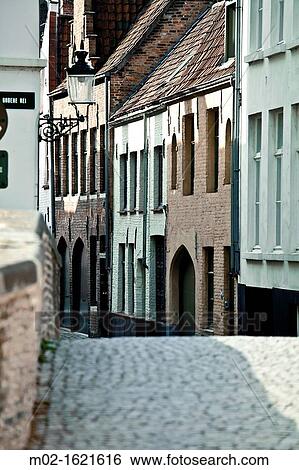 Bridge and street in Bruges, Flanders, Belgium View Large Photo Image Stock Photograph - Bridge and street in Bruges, Flanders, Belgium. Fotosearch