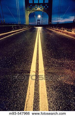 Bridge at dawn View Large Photo Image Stock Photograph - Bridge at dawn. Fotosearch