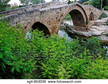 Bridge of Roman origin over Tiron river, Cihuri. La Rioja, Spain View Large Photo Image Stock Photo - Bridge of Roman origin over Tiron river, Cihuri. La Rioja, Spain. Fotosearch