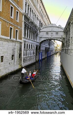 Stock Photo - Bridge of Sighs, Venice, Italy.. Fotosearch