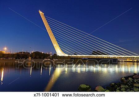 Bridge of the Alamillo in the river Guadalquivir Seville, Andalusia, Spain View Large Photo Image Stock Image - Bridge of the Alamillo in the river Guadalquivir Seville, Andalusia, Spain. Fotosearch