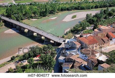 Bridge over the river Arga, Peralta, Navarra, Spain View Large Photo Image Stock Photo - Bridge over the river Arga, Peralta, Navarra, Spain. Fotosearch