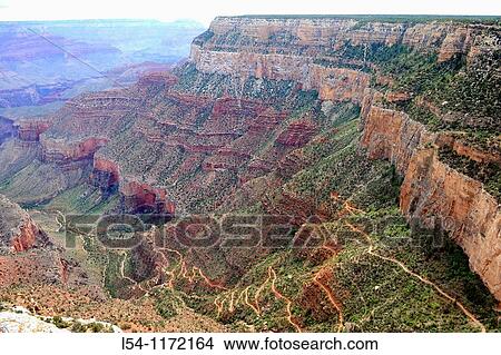 Bright Angel Fault Grand Canyon National Park Arizona View Large Photo Image Picture - Bright Angel Fault Grand Canyon National Park Arizona. Fotosearch