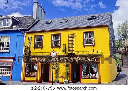 Brightly coloured houses, Kinsale, Republic of Ireland View Large Photo Image Stock Photography - Brightly coloured houses, Kinsale, Republic of Ireland. Fotosearch
