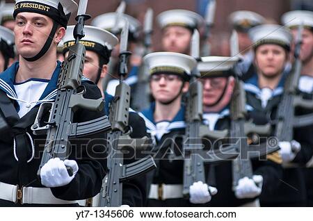 Britain's Royal navy parading in London, England View Large Photo Image Stock Photograph - Britain's Royal navy parading in London, England. Fotosearch