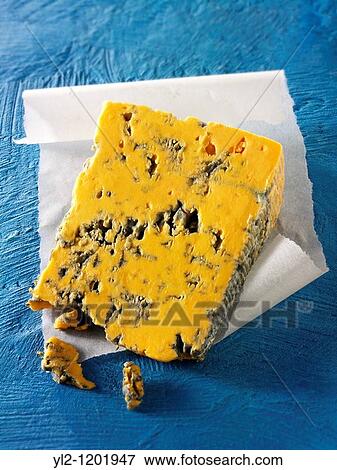 Stock Photo - British Blue Cheese - Blacksticks Blue from Lancahire. Fotosearch