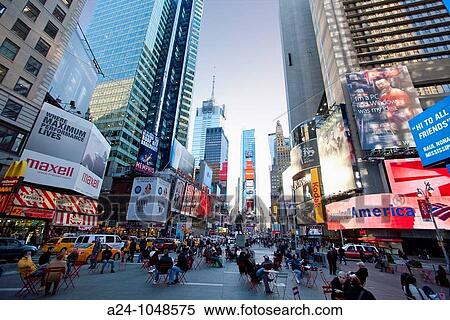 Stock Photography - Broadway, Times Square, New York City, USA. Fotosearch