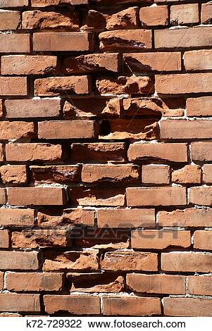Broken bricks in a wall make it less stable View Large Photo Image Stock Image - Broken bricks in a wall make it less stable. Fotosearch