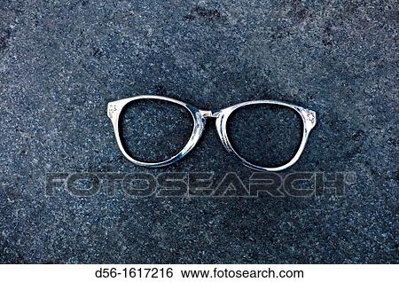 Stock Photograph - Broken glasses. Fotosearch