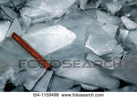 Broken ice View Large Photo Image Stock Photo - Broken ice. Fotosearch