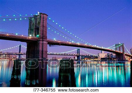Brooklyn Bridge. New York City, USA View Large Photo Image Stock Photography - Brooklyn Bridge. New York City, USA. Fotosearch