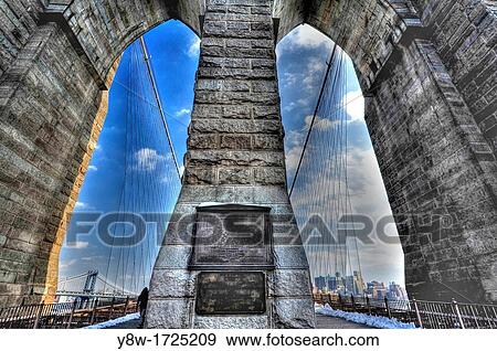 Stock Photo - Brooklyn Bridge. Fotosearch