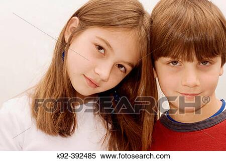 Brother - 7 years old and sister - 10 years old View Large Photo Image Stock Photography - Brother - 7 years old and sister - 10 years old. Fotosearch