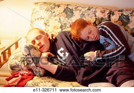 Brother and sister asleep on couch View Large Photo Image Stock Image - Brother and sister asleep on couch. Fotosearch
