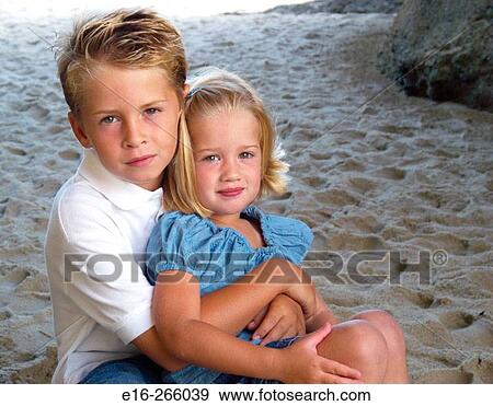 brother and sister View Large Photo Image Stock Photo - brother and sister. Fotosearch
