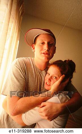 Brother and sister, teenagers View Large Photo Image Stock Photo - Brother and sister, teenagers. Fotosearch