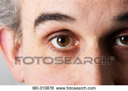 Stock Photo - Brown eyed male. Fotosearch