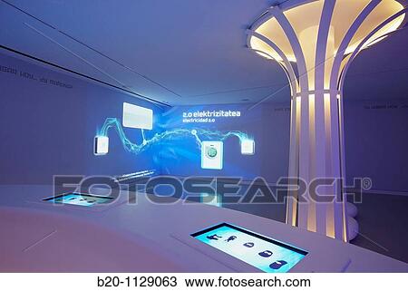 Stock Image - Btek, Centre for the Interpretation of Technology, Technology Park of Bizkaia, Zamudio, Euskadi, Spain. Fotosearch