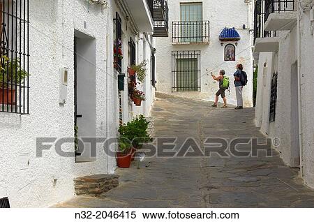 Bubion, Alpujarras, Granada province, Andalusia, Spain. View Large Photo Image Stock Photography - Bubion, Alpujarras, Granada province, Andalusia, Spain.. Fotosearch