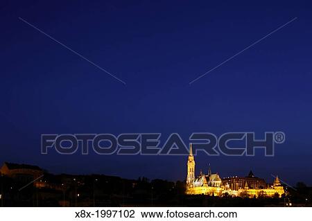 Budapest skyline with Matthias Church, Budapest, Hungary. View Large Photo Image Stock Image - Budapest skyline with Matthias Church, Budapest, Hungary.. Fotosearch