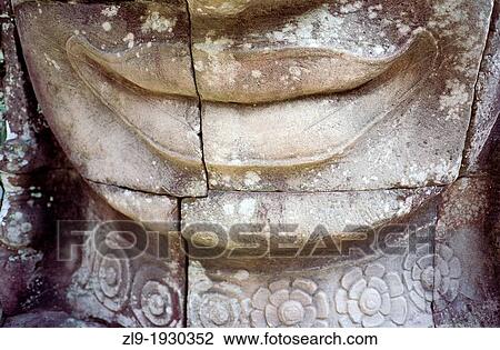 Buddah heads, Angkor Wat Temple, Cambodia View Large Photo Image Stock Image - Buddah heads, Angkor Wat Temple, Cambodia. Fotosearch