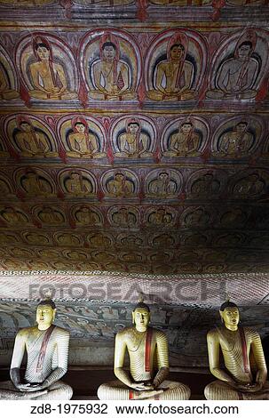 Buddha statue inside Dambulla cave temple, Sri Lanka. View Large Photo Image Stock Image - Buddha statue inside Dambulla cave temple, Sri Lanka.. Fotosearch