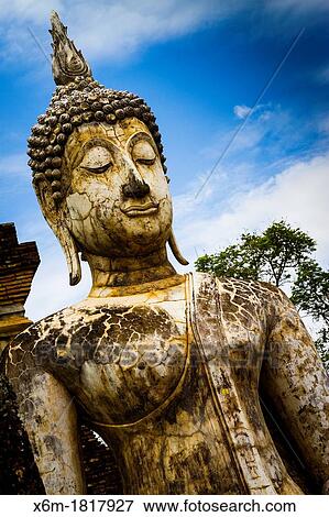 Buddha statue Sukhothai Historical Park Thailand View Large Photo Image Stock Photo - Buddha statue Sukhothai Historical Park Thailand. Fotosearch