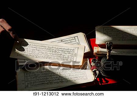 Stock Image - Buddhism, Ladakh, India. Fotosearch