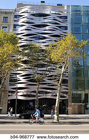 Building at 83 Passeig de Gracia, Barcelona. Catalonia, Spain View Large Photo Image Stock Photo - Building at 83 Passeig de Gracia, Barcelona. Catalonia, Spain. Fotosearch